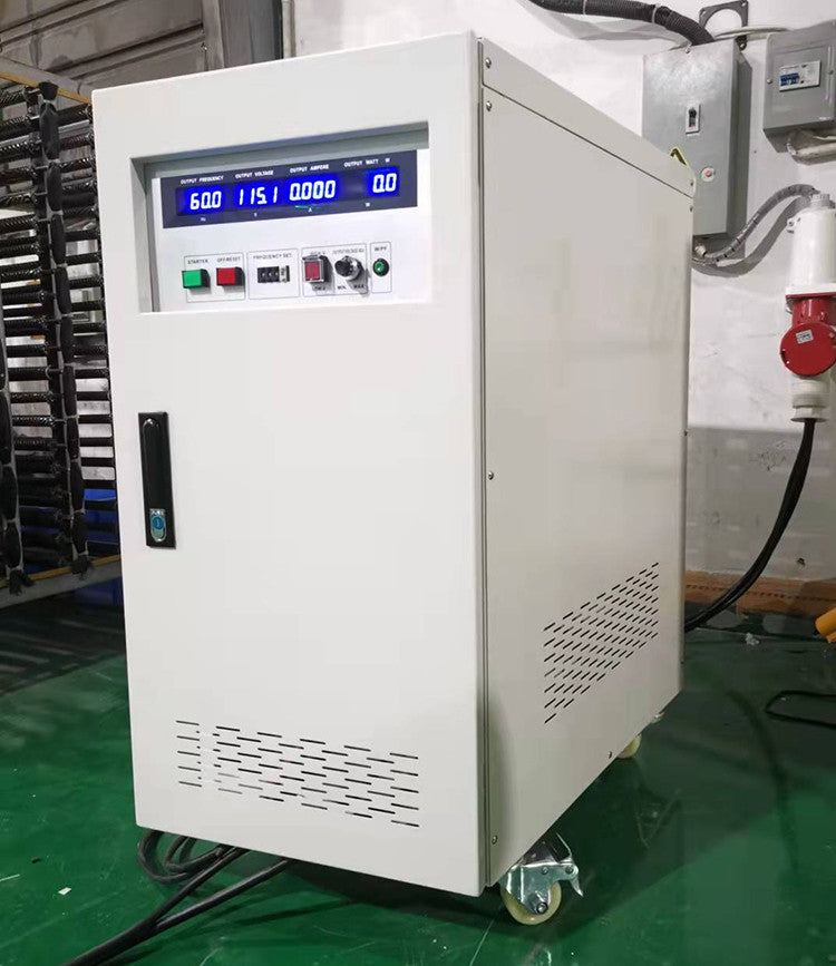 5KVA 220V single phase to 300V-520V 3 phase Variable Power Source Phase Frequency Converter