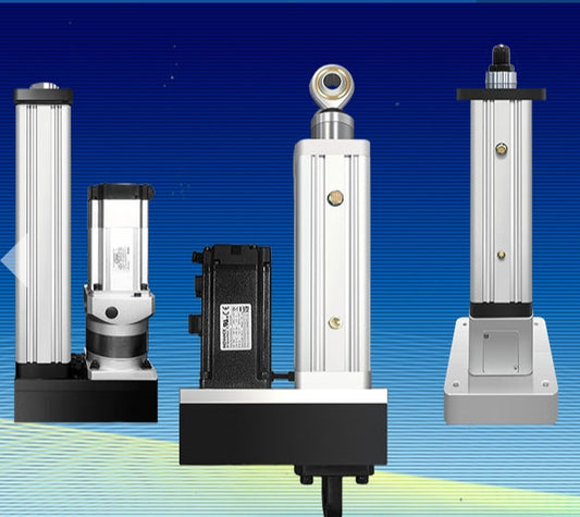 64cm electric servo cylinder max. output 6000N 300kg Force with 400w servo motor